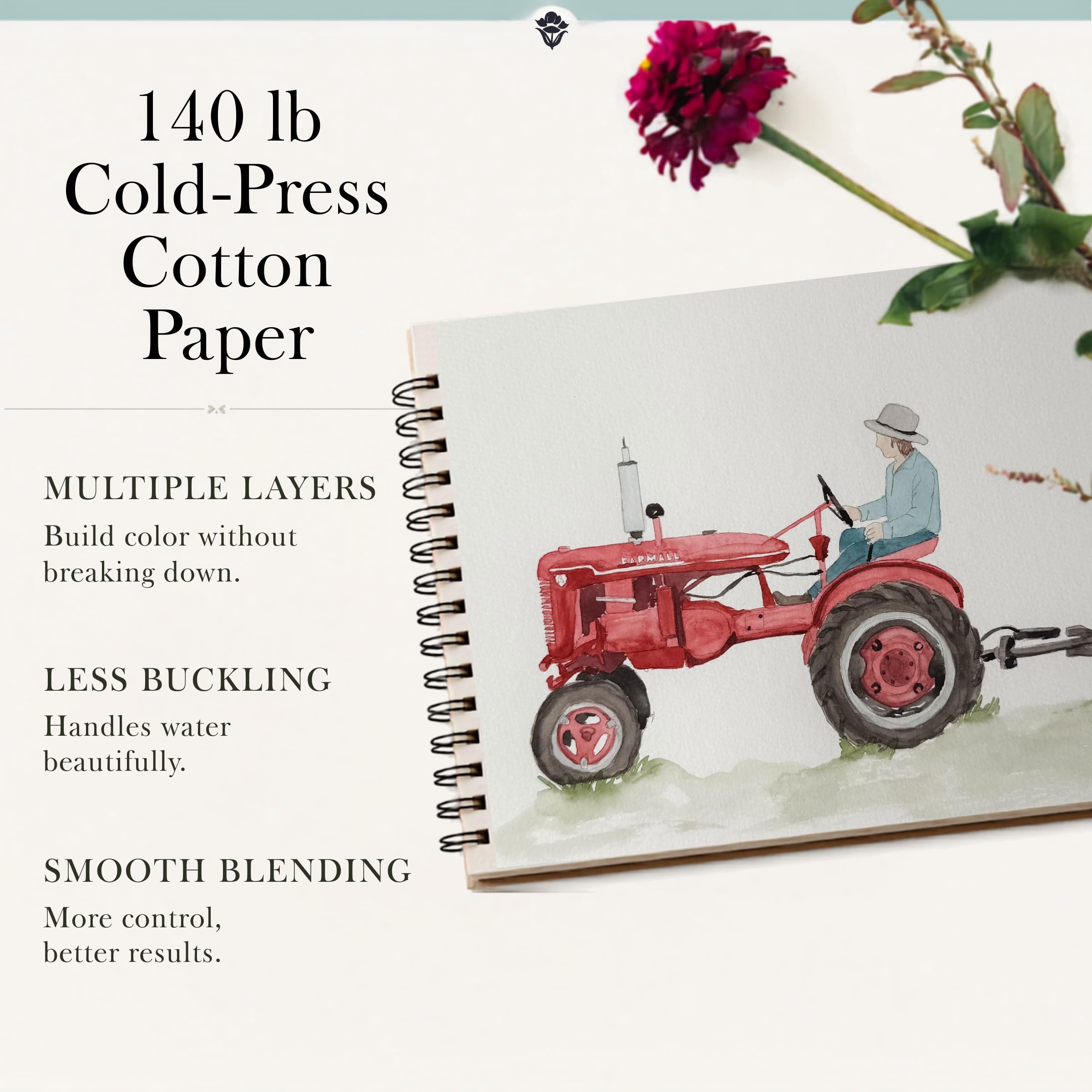 Bailey Rae Watercolor Books - Country Life Coloring -5 Bailey Rae Watercolor Books - Country Life Coloring -5