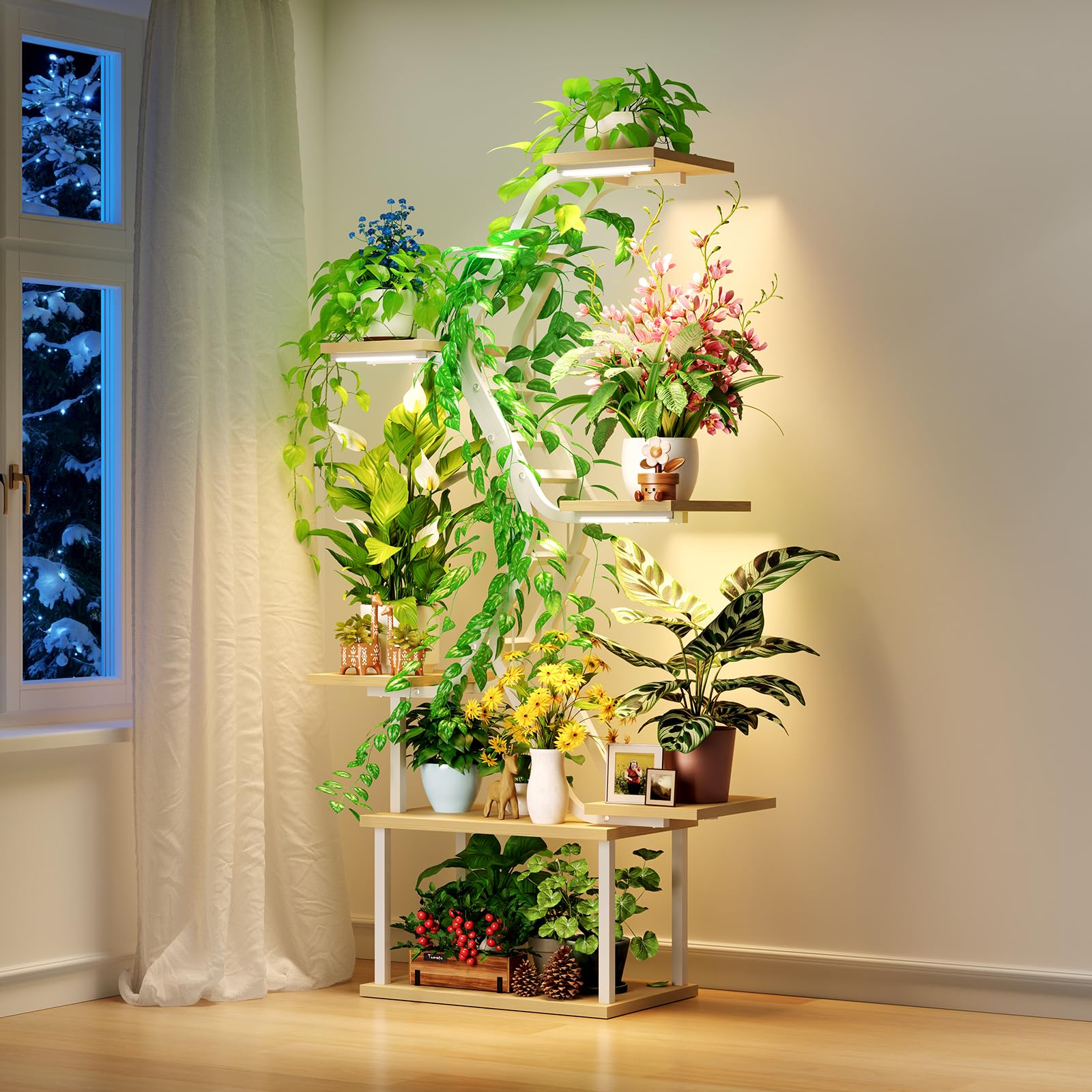 MemoCastle 7-Tier Plant Shelf