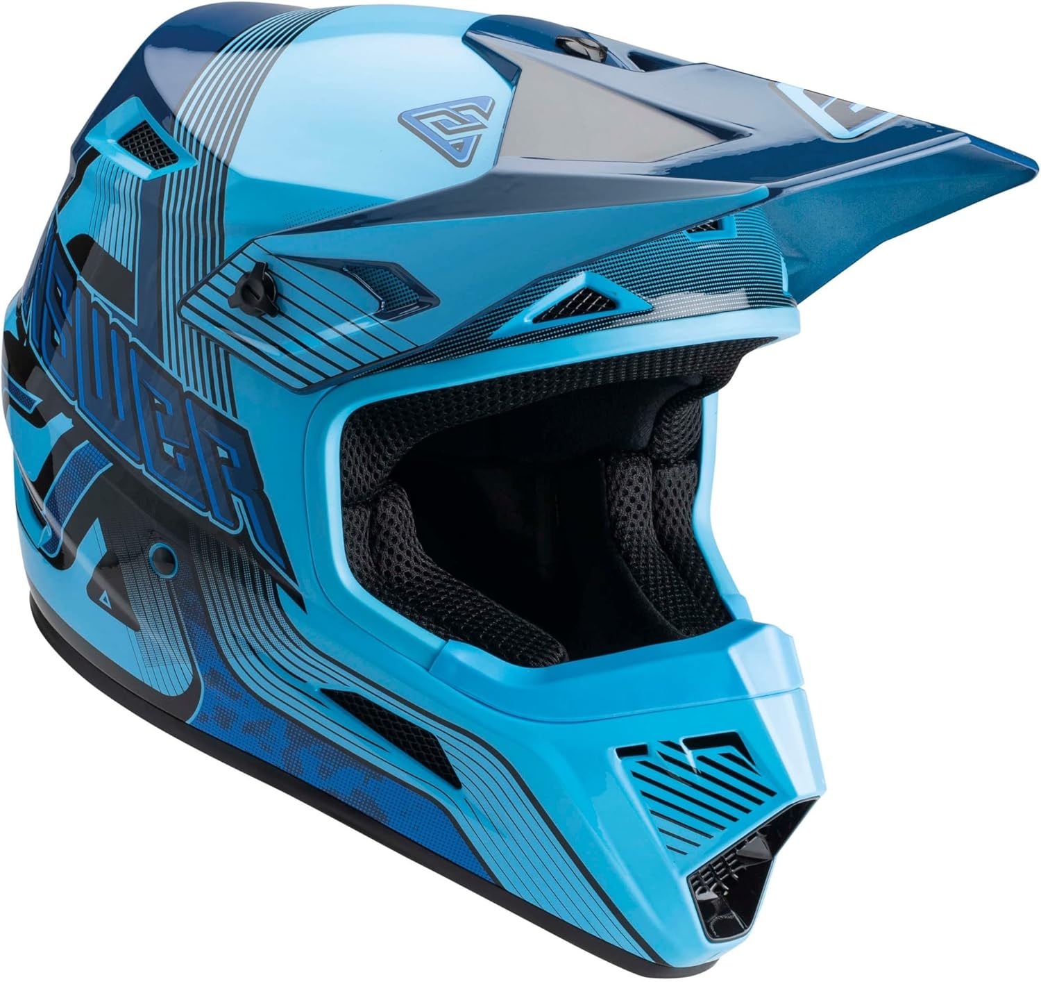 Answer Racing 447682 A23 AR1 Vendetta Helmet: Blue/Dark Blue, L Answer Racing 447682 A23 AR1 Vendetta Helmet: Blue/Dark Blue, L