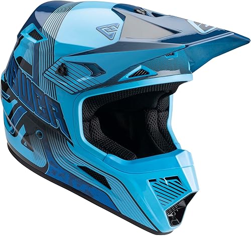 Answer Racing 447767 A23 AR1 Vendetta Casco azulazul oscuro, juvenil M