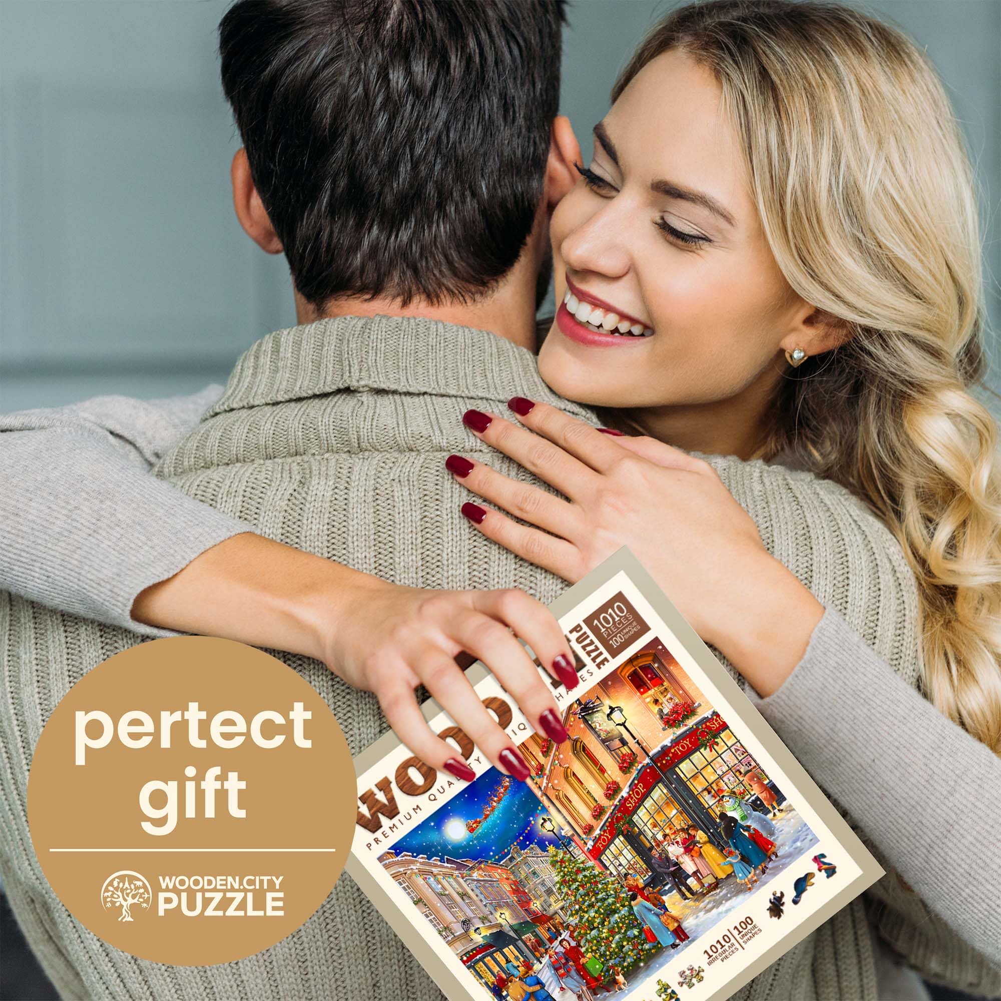 Wooden.City Puzzle en Bois - Puzzles De Jigsaw Inhabituels Uniques avec des Pièces en Forme d'animal - Puzzle De Mosaïque Difficile pour Enfants Et Adultes - Puzzles De Jigsaw