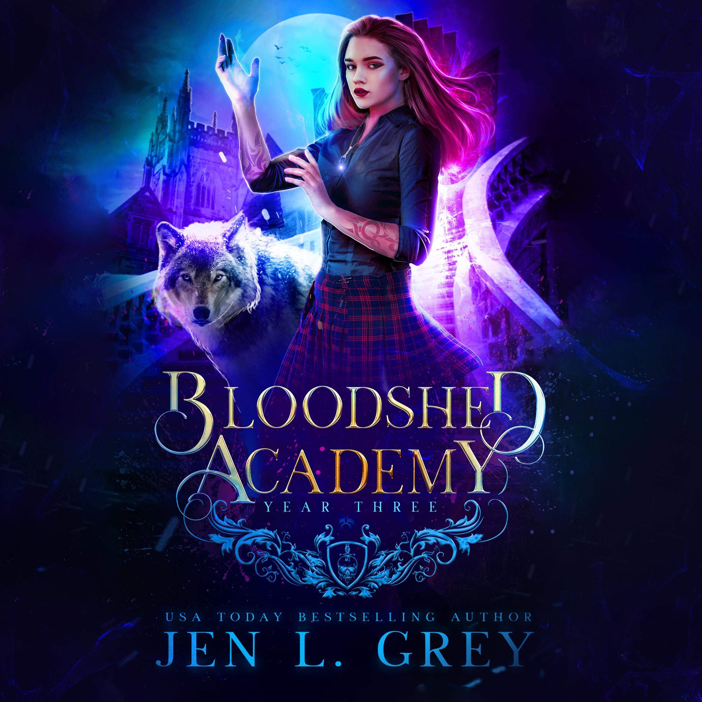 Cover art for Year Three: Bloodshed Academy, Book 3