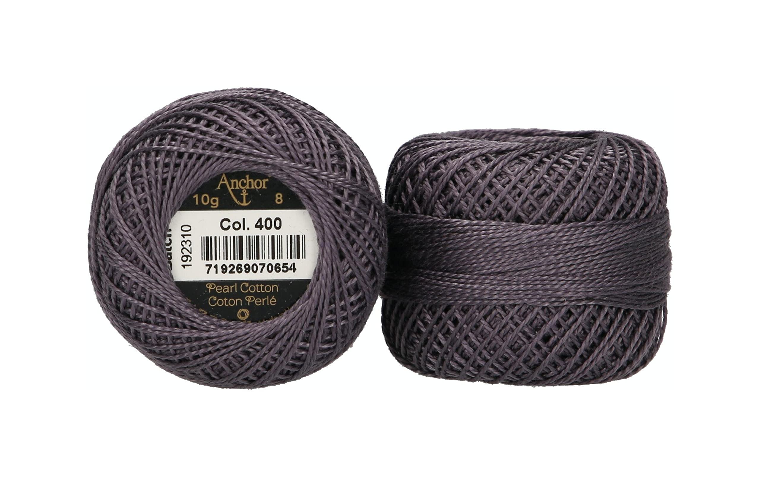 ANCHOR Pearl Yarn, Thickness: 8, Packaging: 10G, Running Length: 82M schiefer Embroidery Threads — image 1