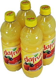 Dafruta Cashew Juice Concentrate - 16.9 FL.Oz | Suco Concentrado Dafruta Sabor Caju - 500ml - (PACK OF 04)