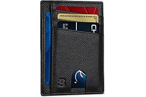 CVRBN RFID Blocking Compact Front Pocket Men's Wallet