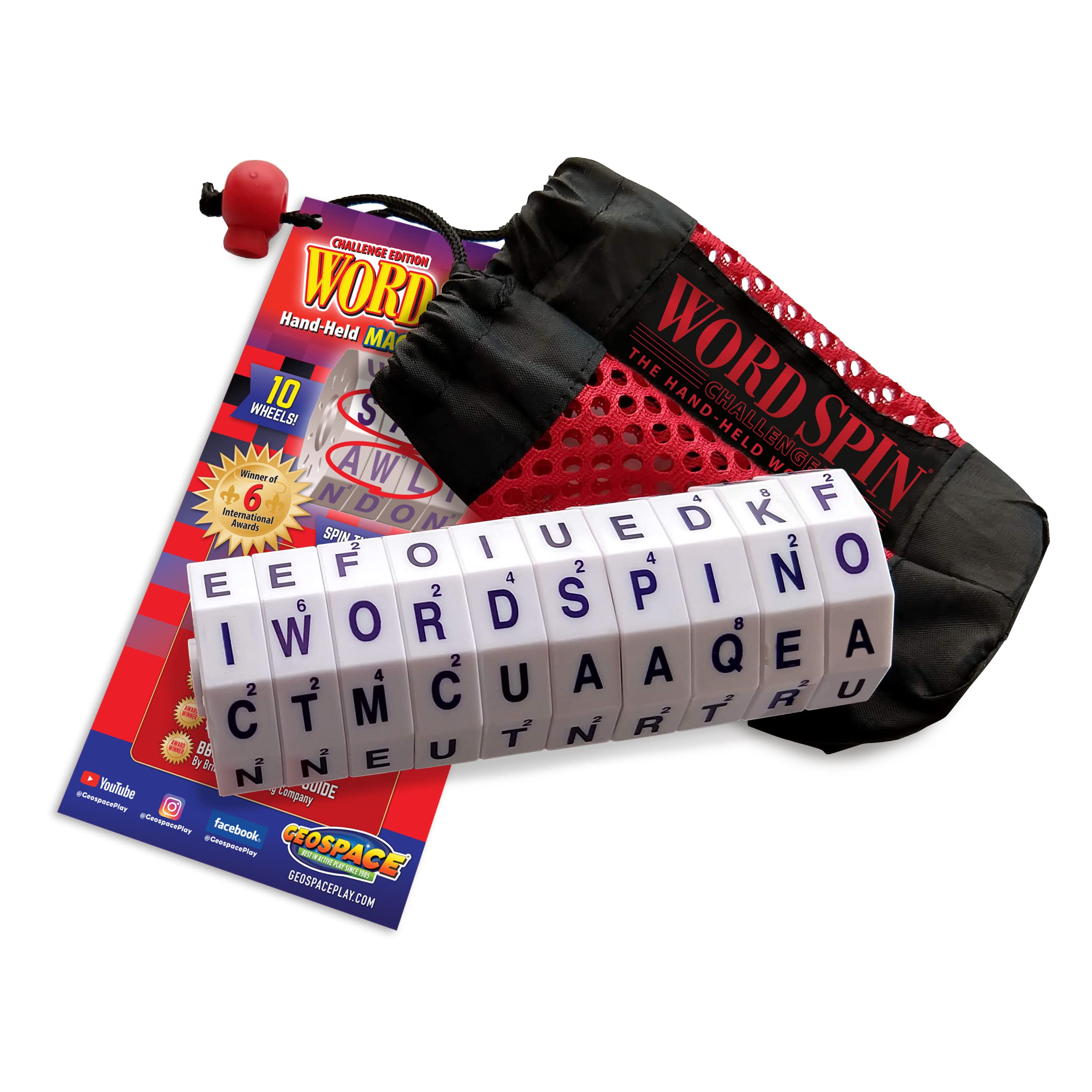 Geospace Spin Games (Challenge Word Spin)