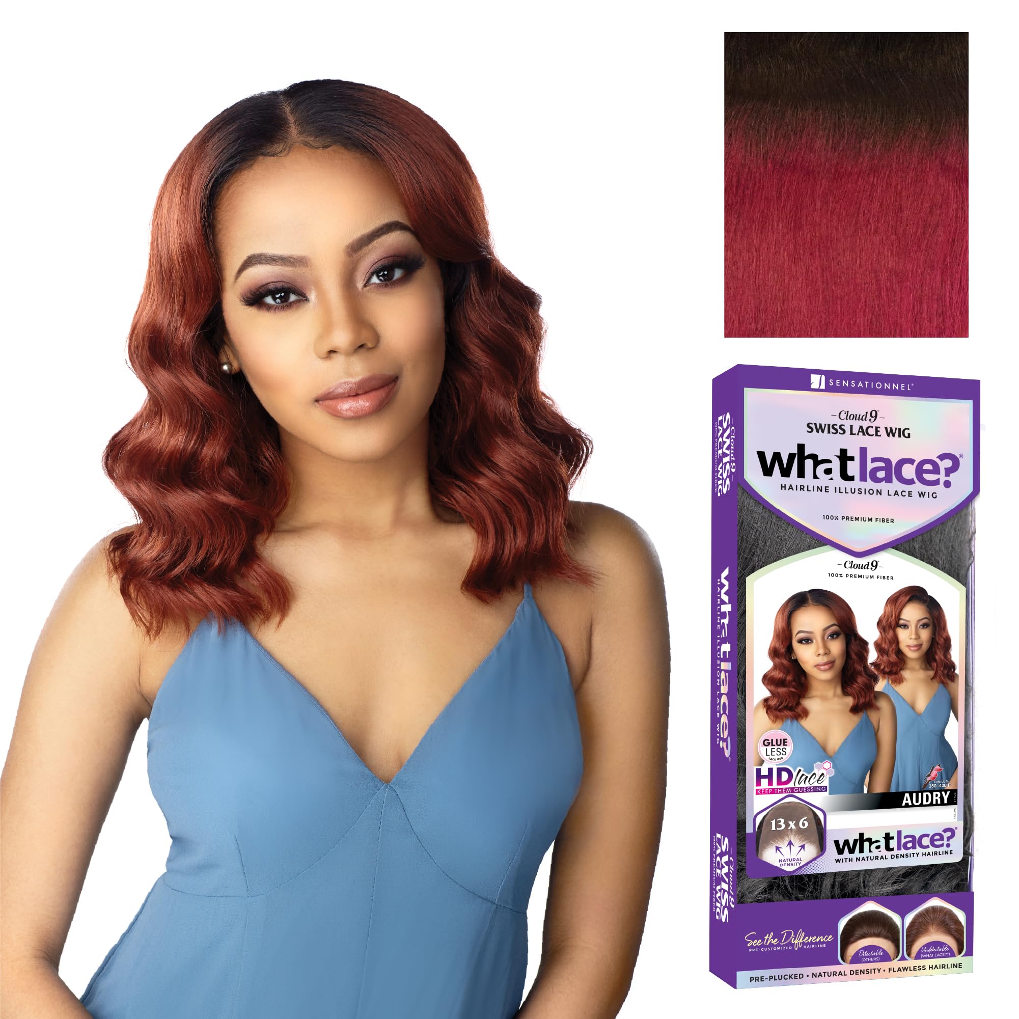 Amazon.com : Sensationnel What Lace 13x6 Wig - Audry | T1B/BG