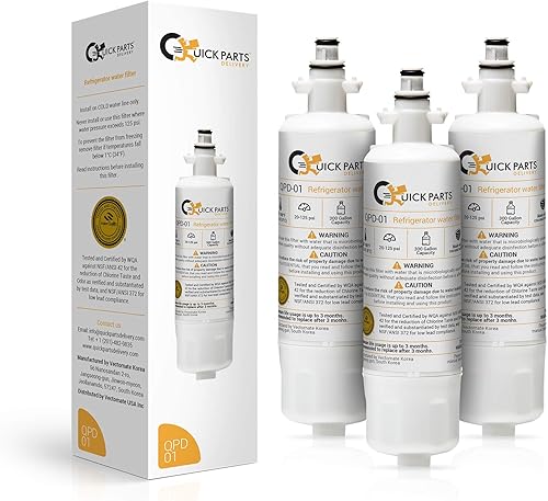 Miniatura 7 de QPD-01 LT700P, ADQ36006101 Reemplazo del filtro de agua compatible con Kenmore Elite 9690, ADQ36006102, WSL-3, FML-3, RFC 1200A, 46-9690 469690,