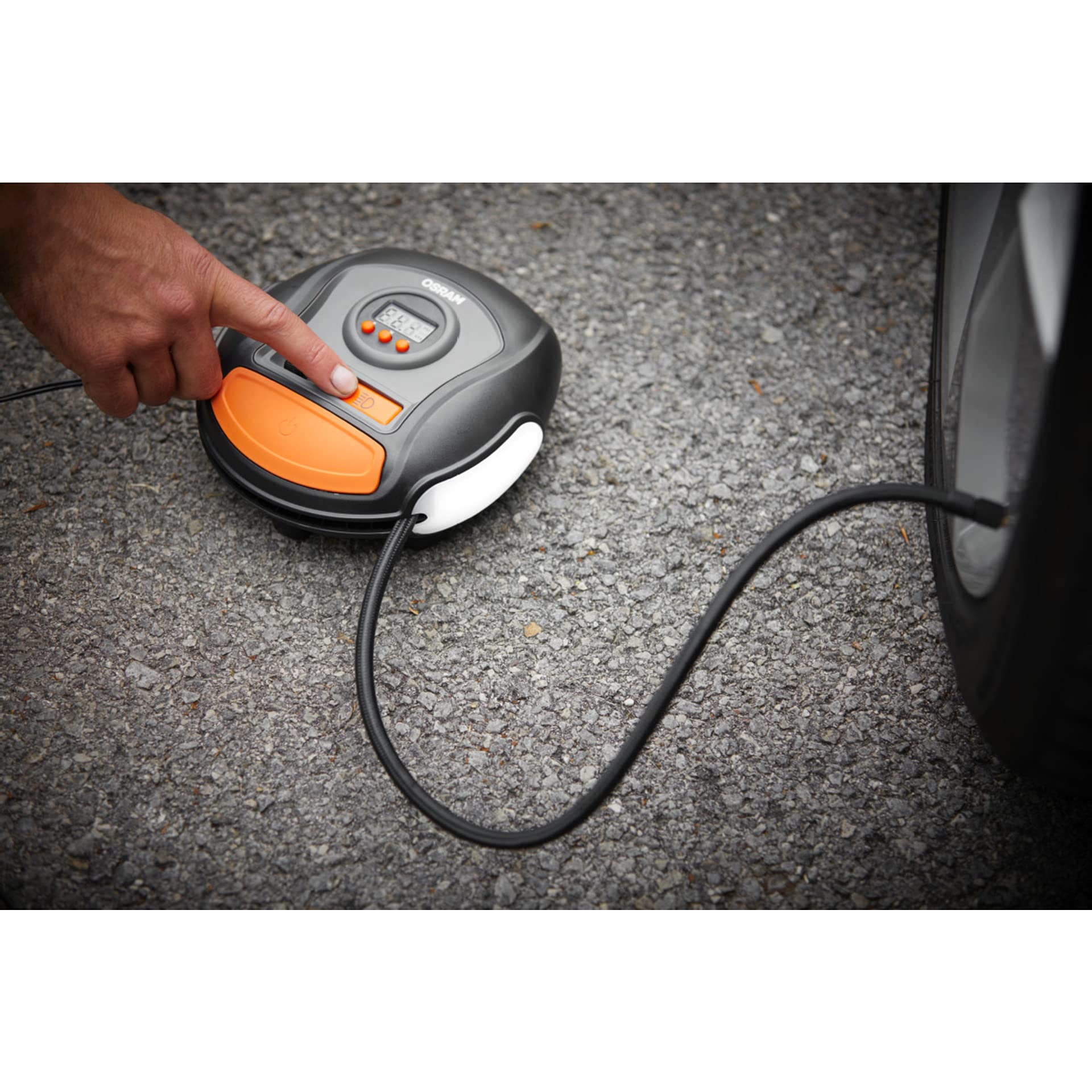 OSRAM Pompa do pompowania opon 450