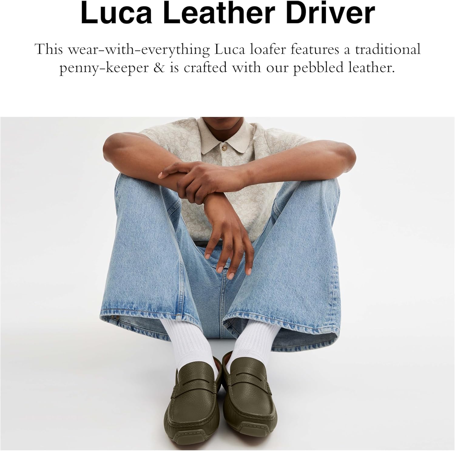COACH Luca Leather Driver - Image 2