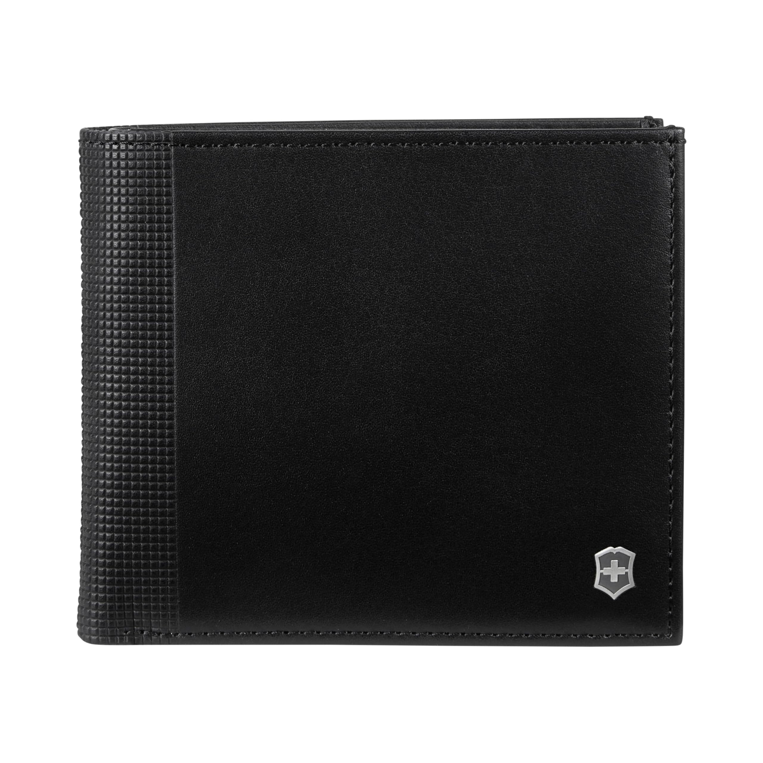 victorinox Altius Alox, Deluxe Bi-Fold Leather Men's Wallet with RFID Protection, Black (611571)-picture-23