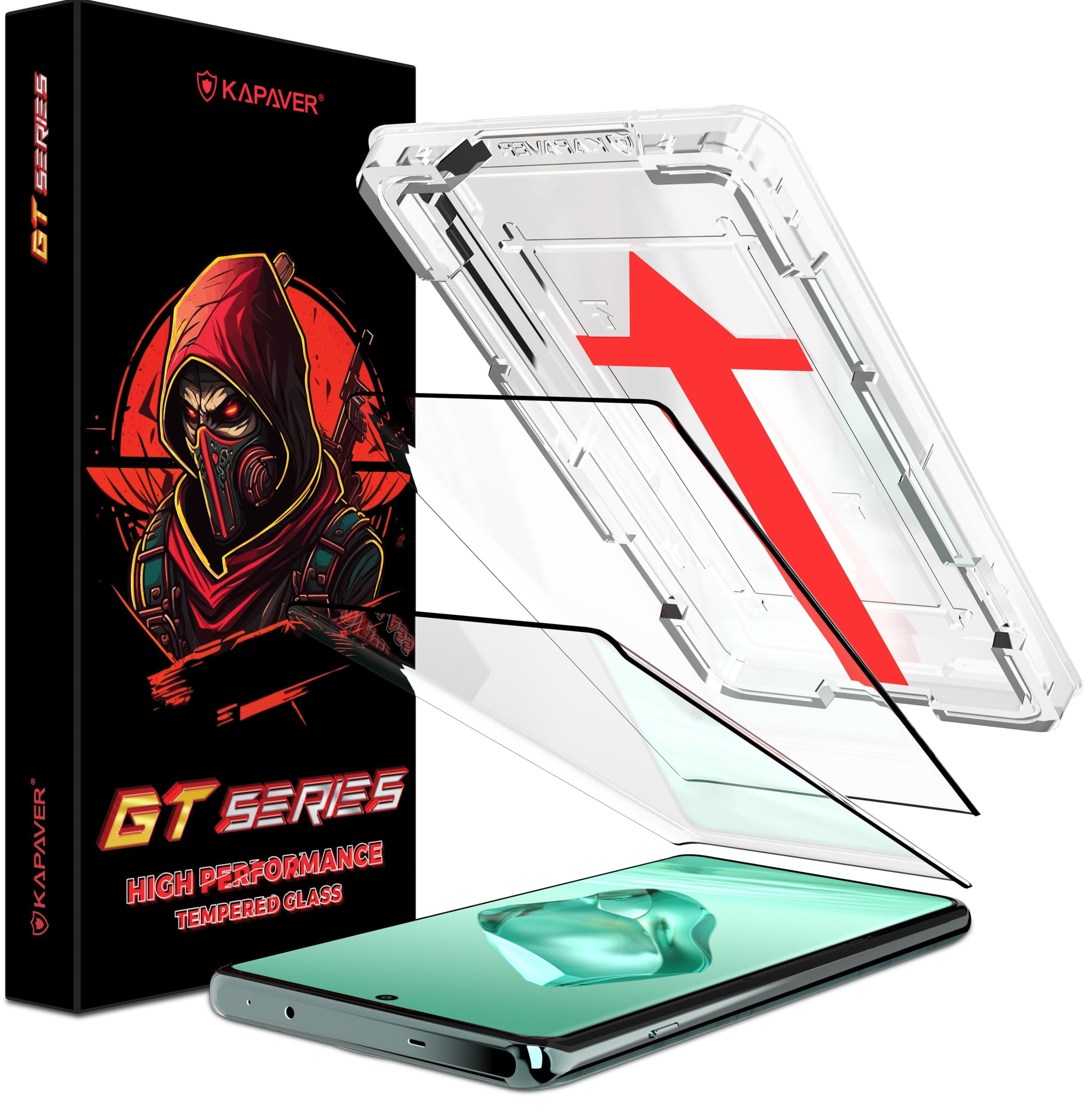 KAPAVER GT Series Clear Tempered Glass Screen Guard Protector for OnePlus 12 (Glass with EasyDO Applicator)- 2 Pack (B0DGGNHCF5) Amazon Price History, Amazon Price Tracker