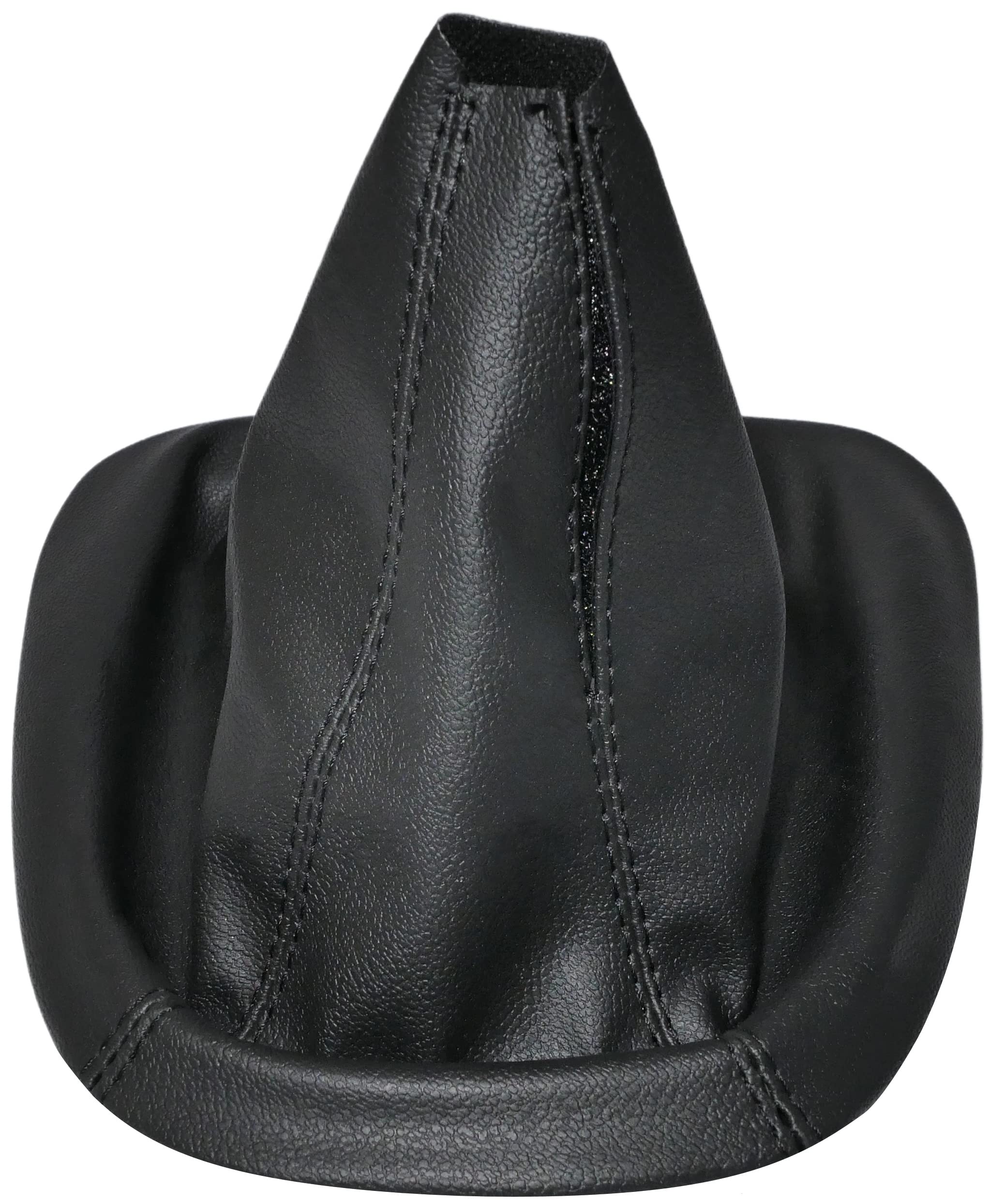 PER FIAT PANDA W 169 CUFFIA LEVA CAMBIO In VERA PELLE NERA DAL 2003 AL 2012