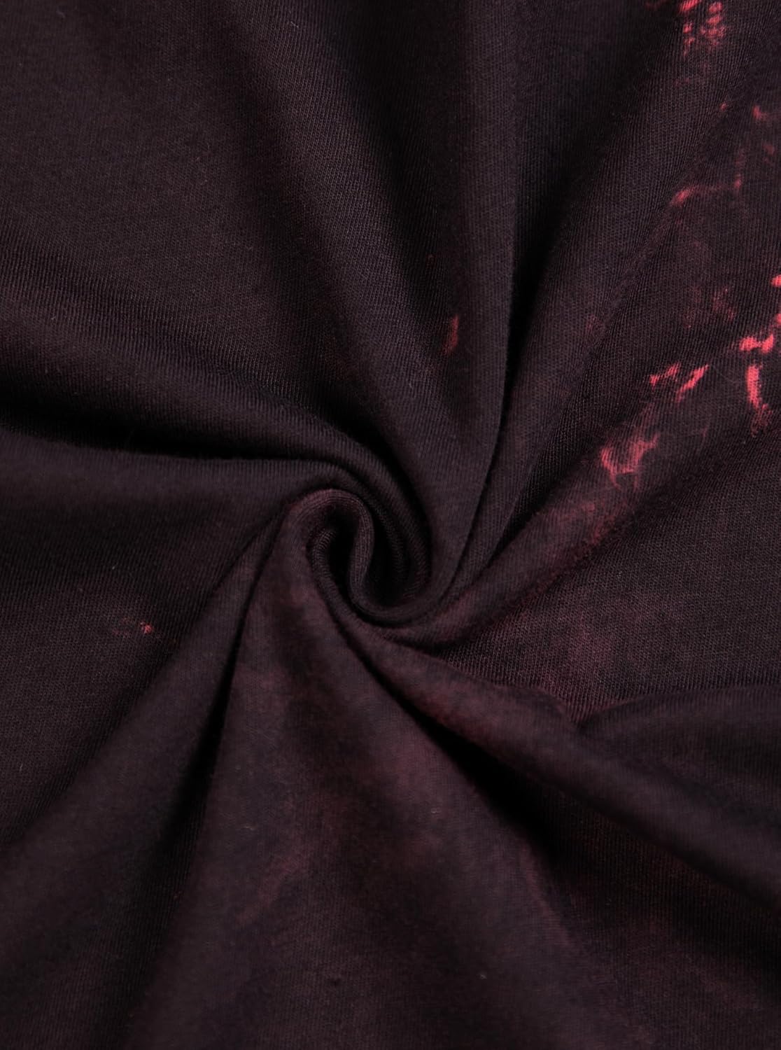 Remidoo Cold Shoulder Tops for Women V Neck Sexy Tops Short Sleeve Tie Dye Shirt Concert Outfits - Image 5