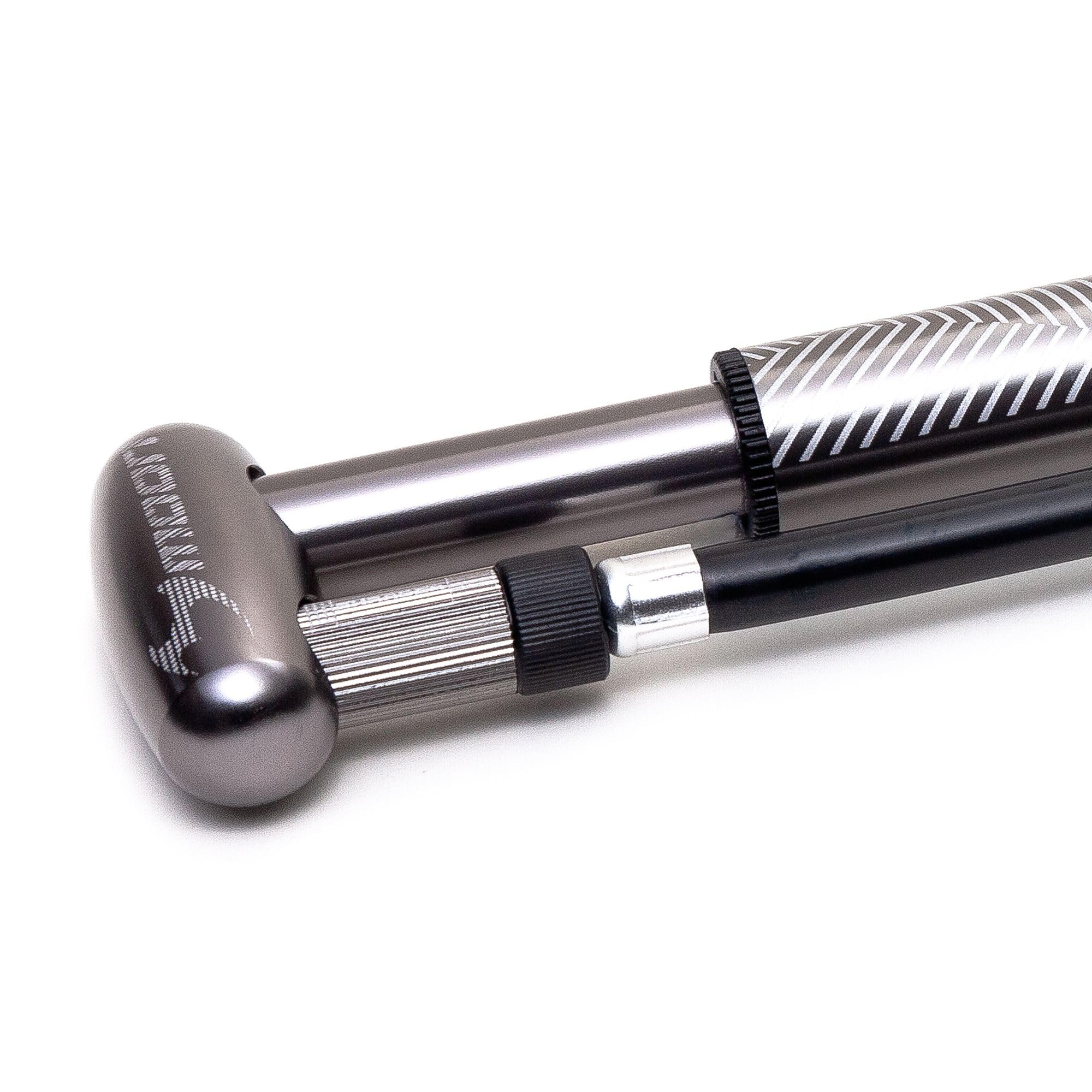 Moon Aiolos Gauge MFP Hochdruck Fahrradpumpe