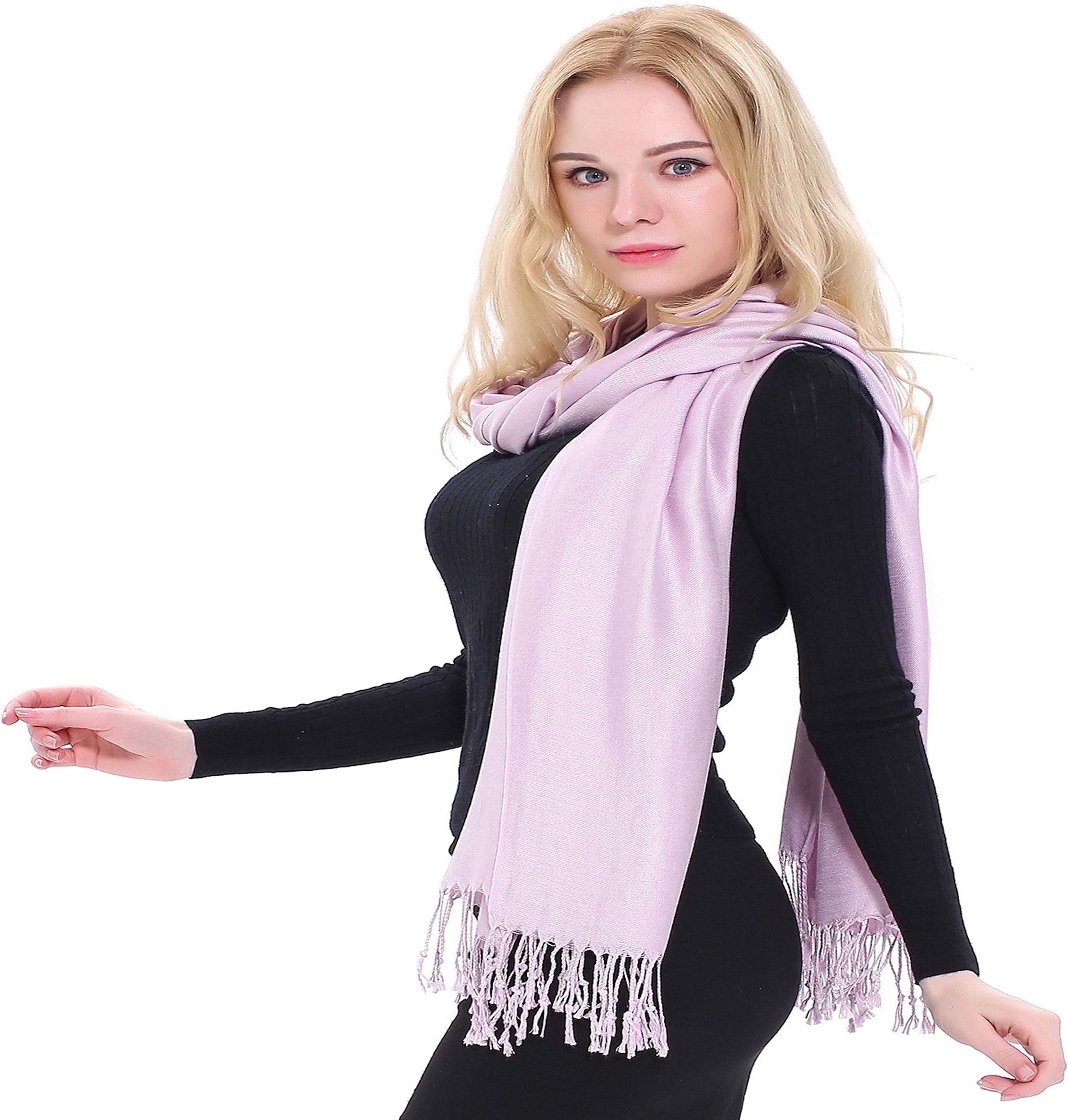 Solid Colour Shawl Pashmina Scarf Wrap Shawls Pashminas Scarves Seconds (60+ colours) NEW