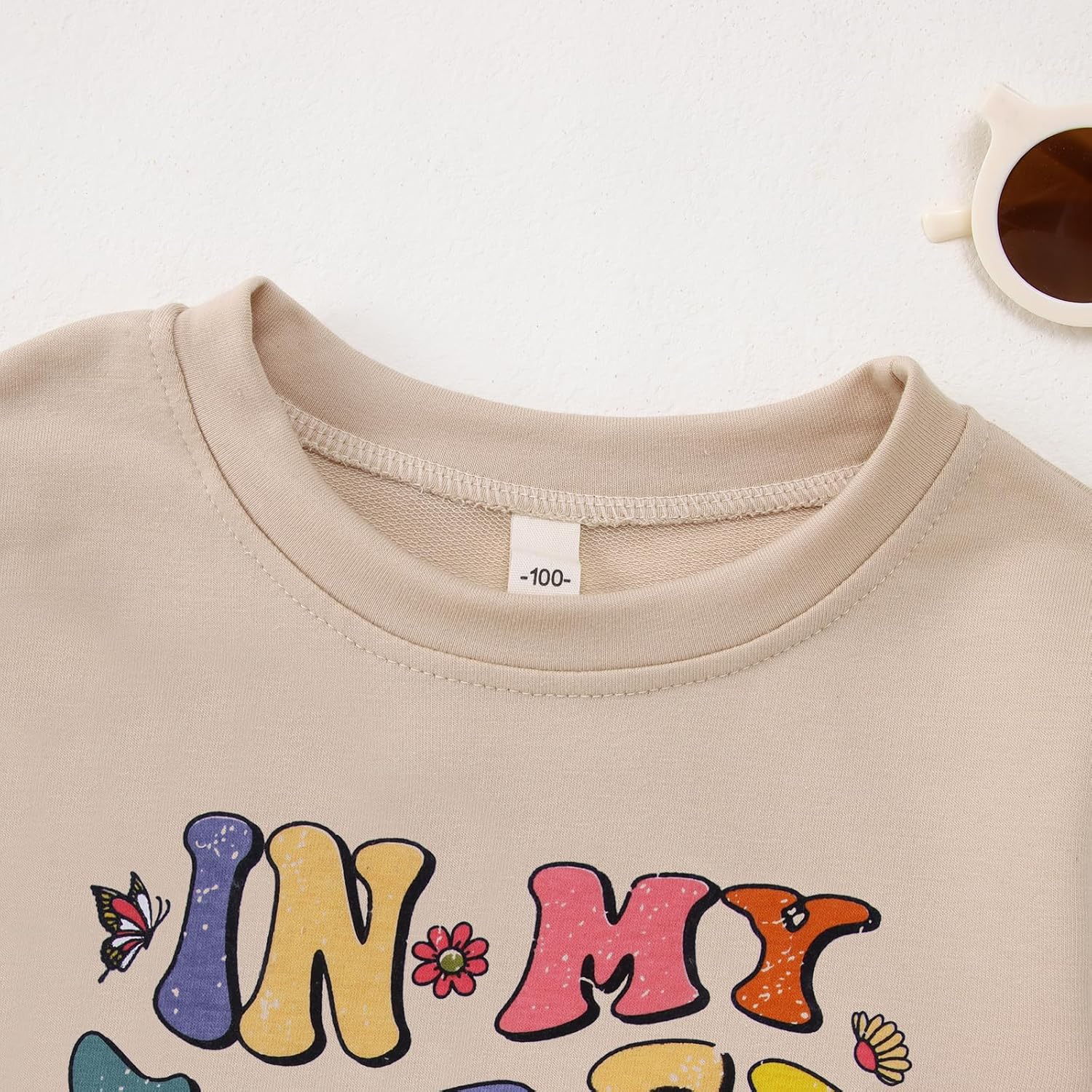 BOUTIKOME In My One-Seven Years Old Era Sweatshirt Toddler Girls 1st 2nd 3rd 4 5 6 7th Birthday Outfit B-day Shirt Pullover - Image 5