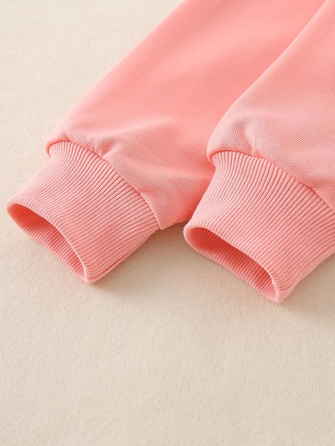 Activewear Set for Girls 4 Piece printed Athletic Pullover Hooded Sweatshirt and Joggers Sweatpants (3-14Y) - Image 4