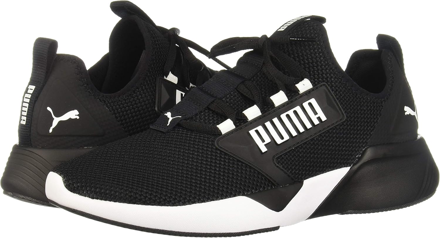 PUMA Tênis masculino Retaliate, Puma, preto, puma branco, 11 | Amazon.com.br