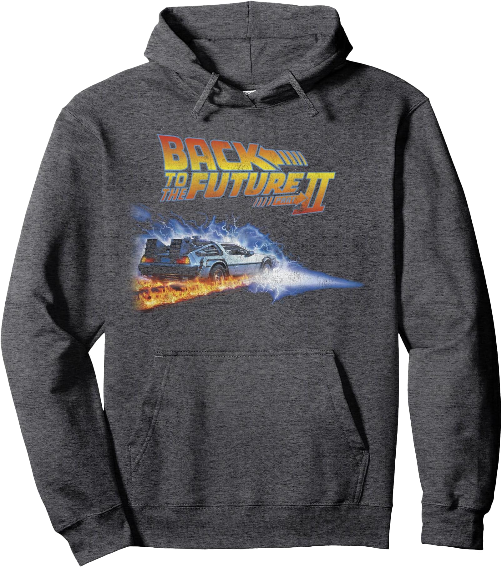 Two Flaming Tires Pullover Hoodie