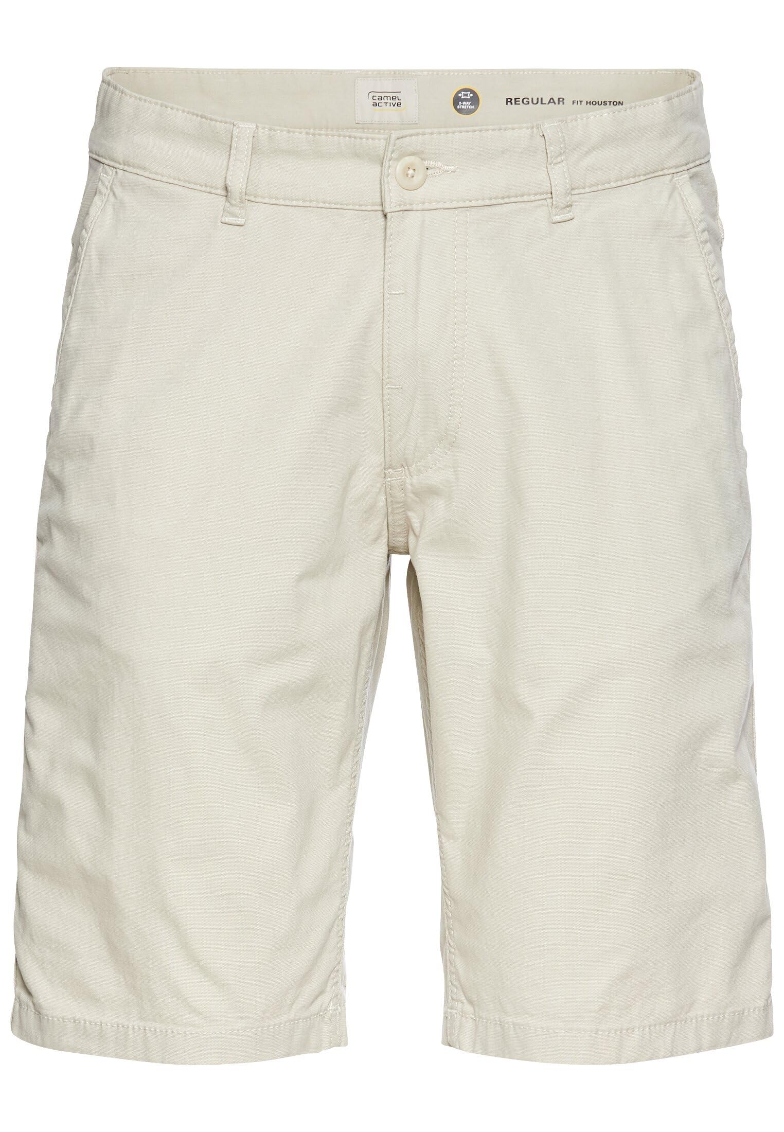 camel active Herren Chinoshorts aus Baumwolle mit Stretch