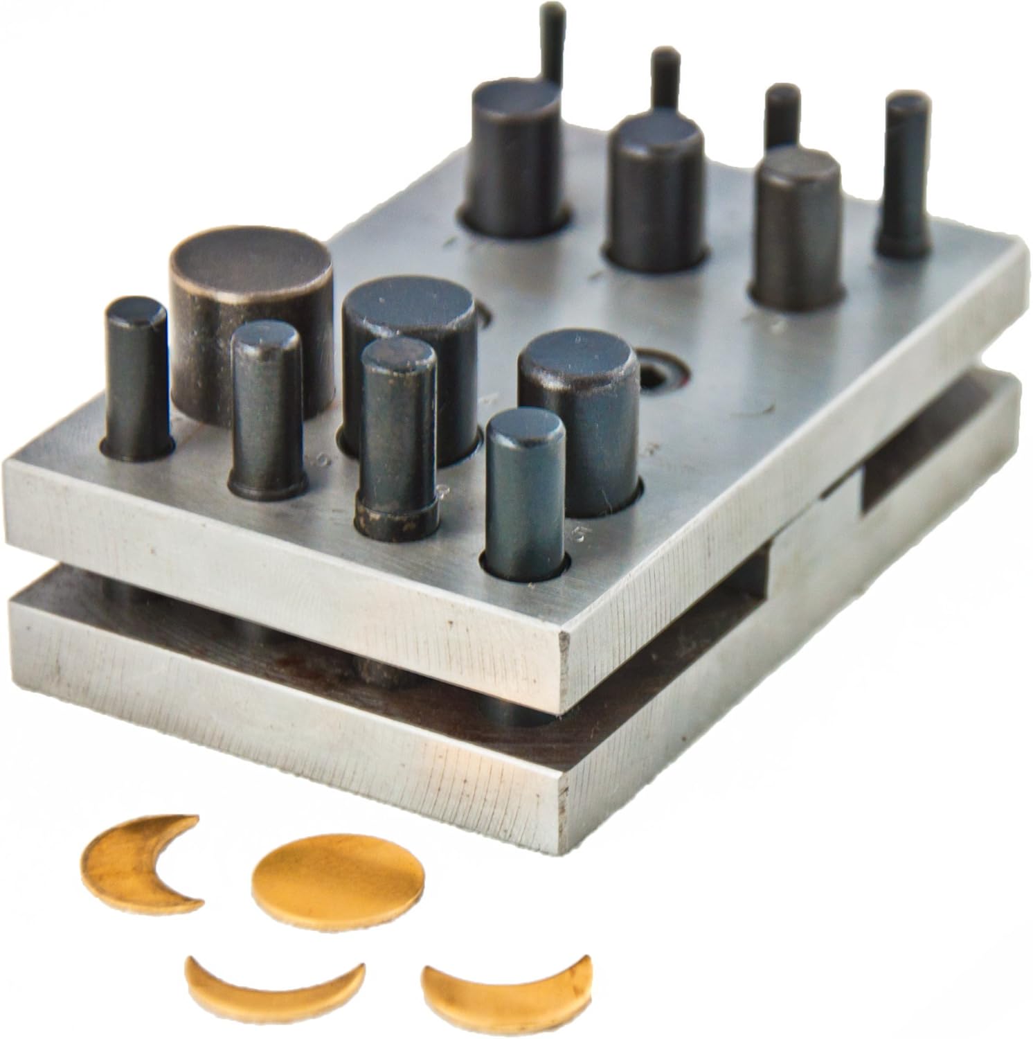 Jewelry Hardened Carbon Steel Disc Cutter Metal Set of 14