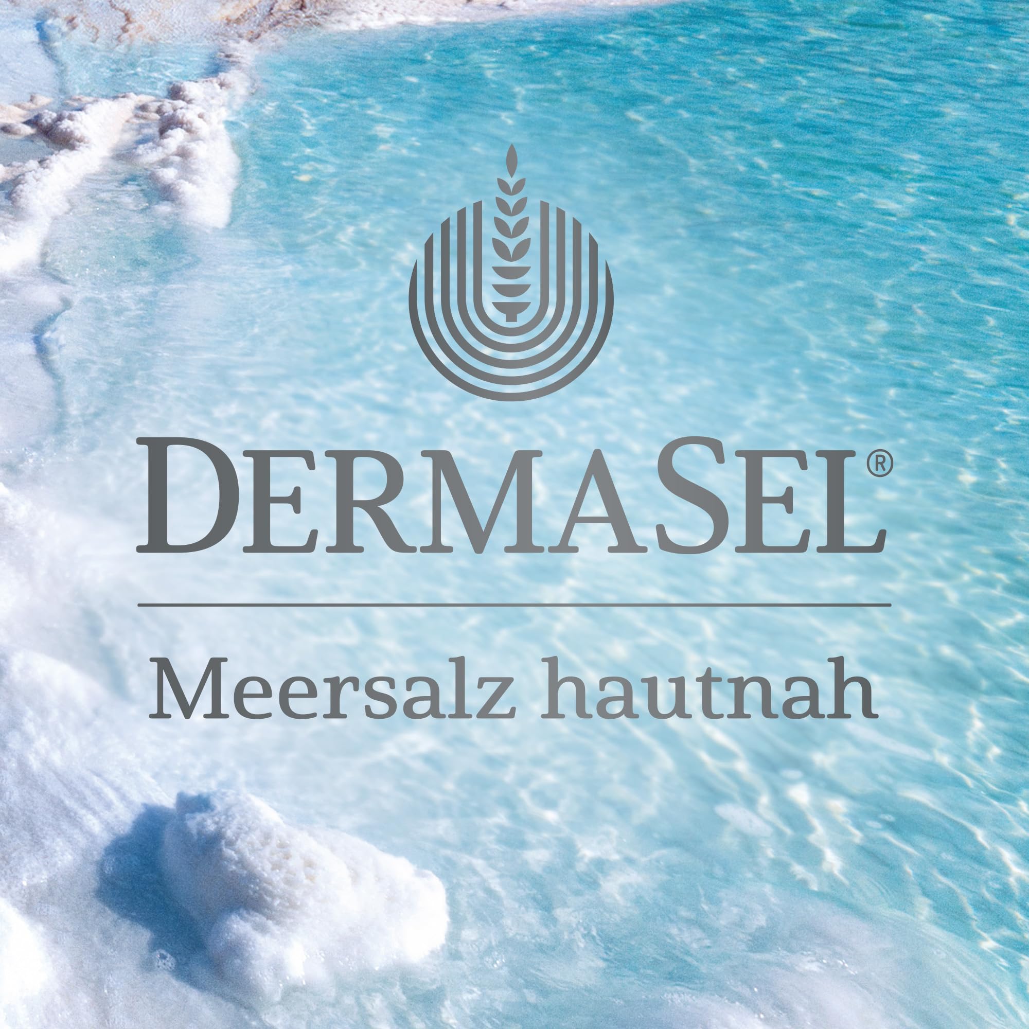 Dermasel Aqua Totes Meer Badesalz Pur, sale da bagno puro del Mar Morto, 5 kg