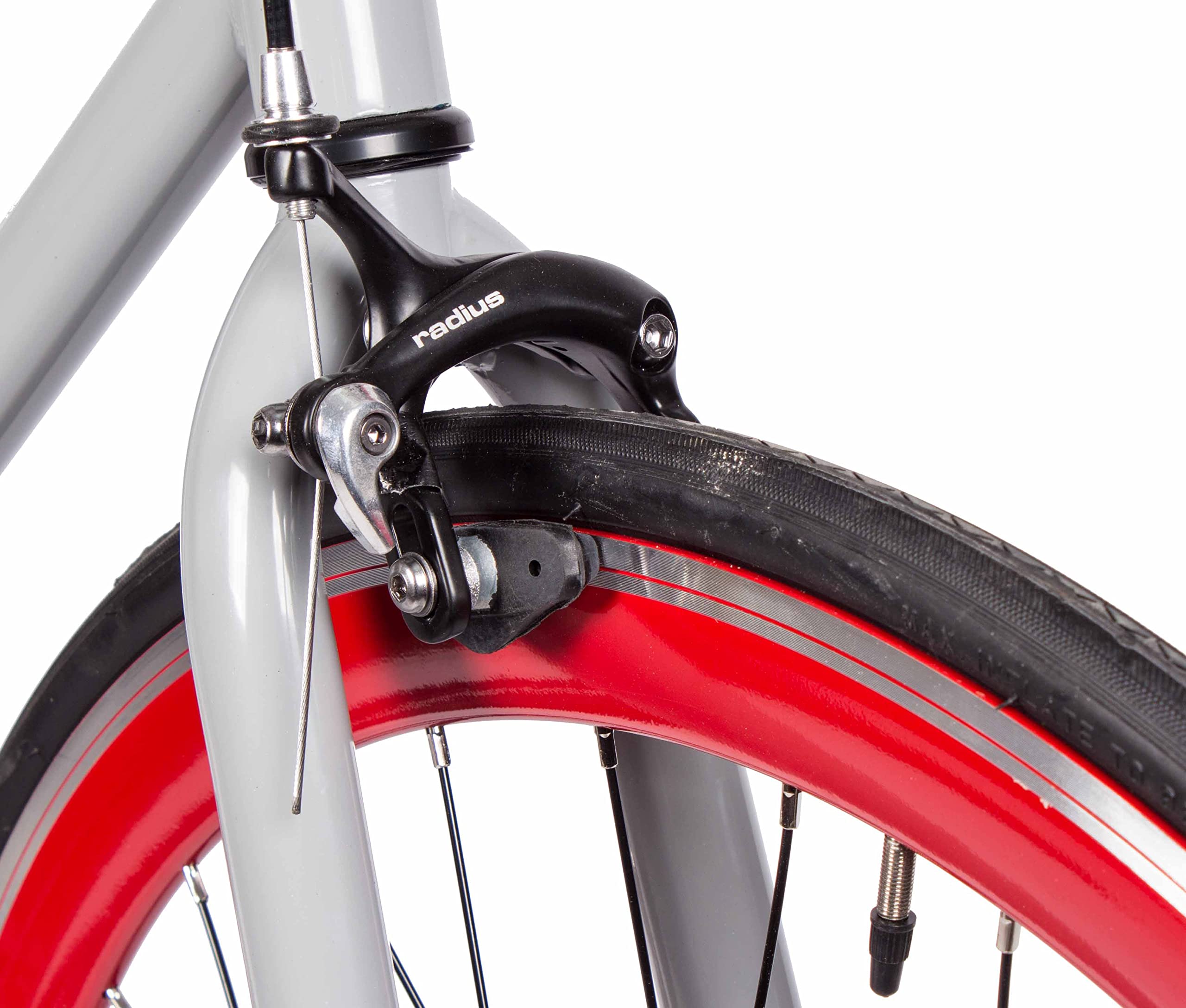Kamikaze Bicicleta SS Fixie/Single Gris/roja…