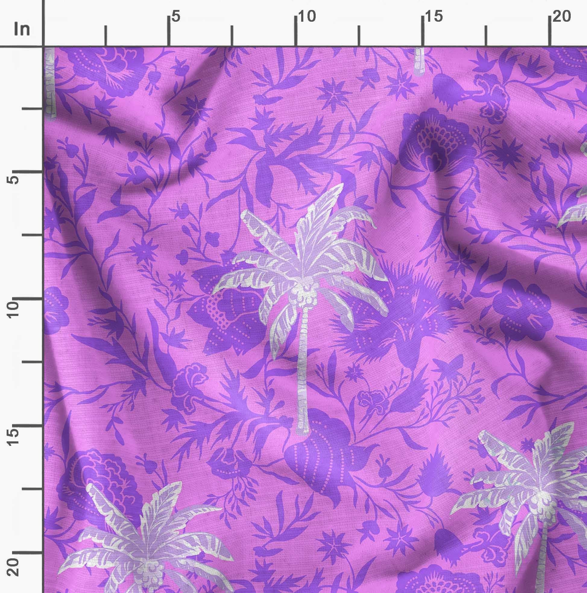 Soimoi Unstitched Crepe Fabric, 1 Yard - 42