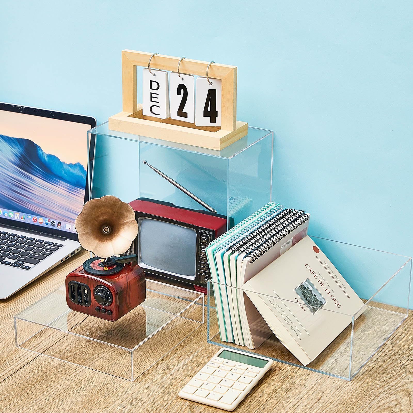 Snapklik.com : Jerify 3 Pcs White Buffet Risers, Food Risers For Buffet ...