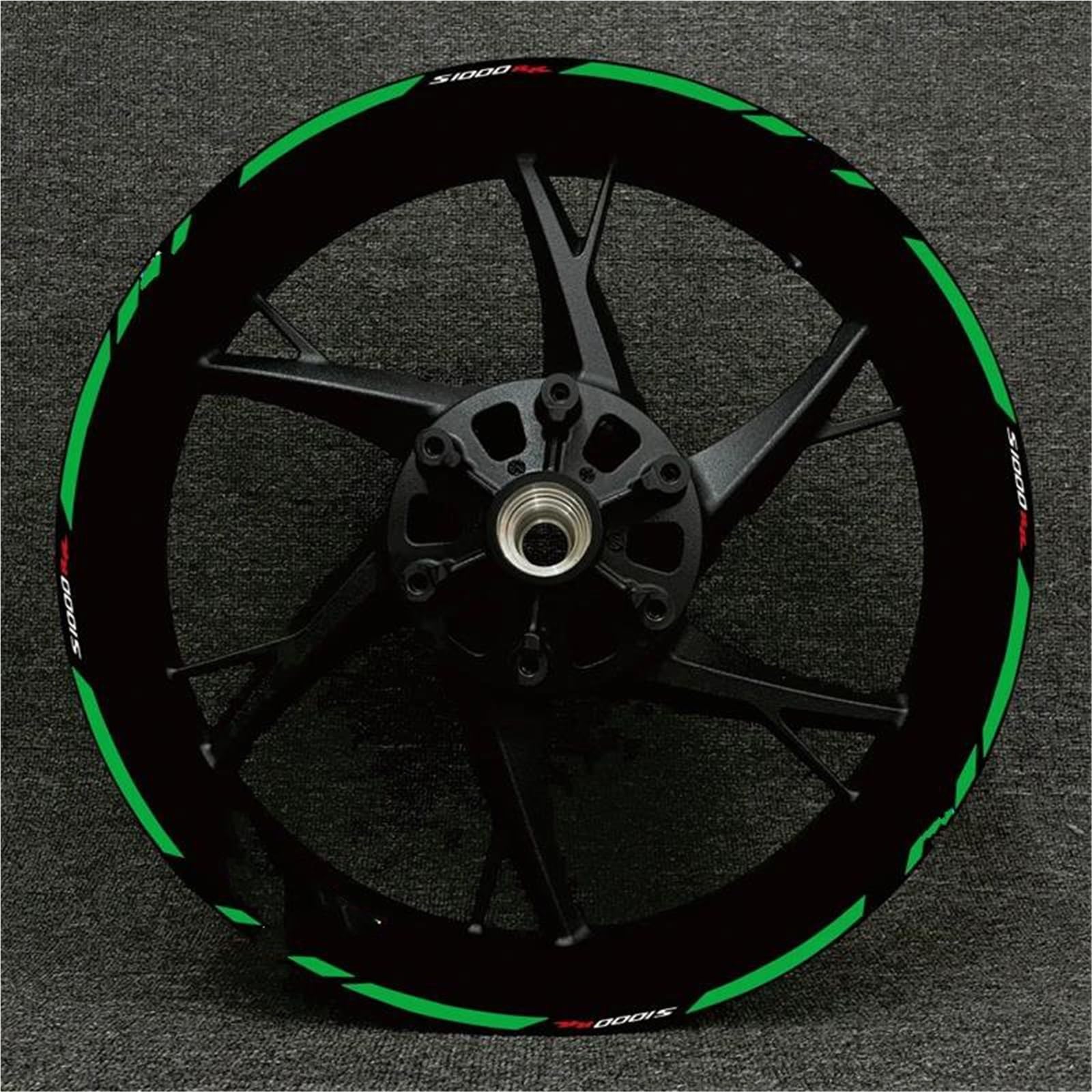 Motorcycle Racing Equipment Wheel Tire Rim Decoration Adhesive Reflective Decal Sticker for BMW S1000XR S1000R 1000RR Decorative(Color11)