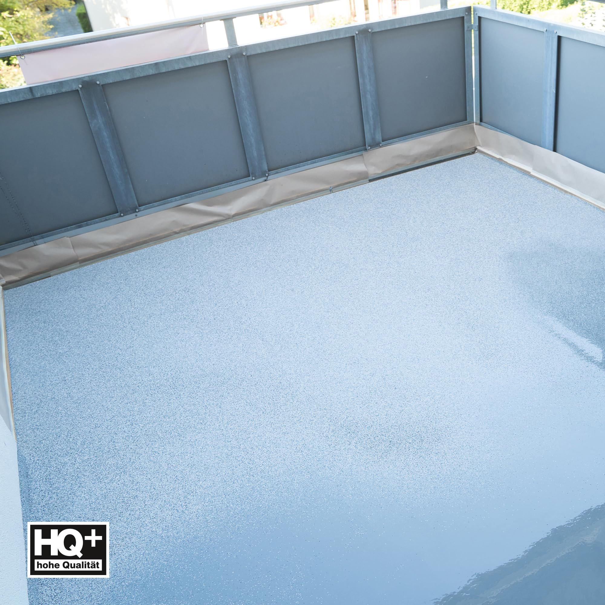 Isolbau - 1 K PU-Bindemittel für Steinteppich - 0,75 kg - Transparent - Hervorragende Haftung & Elastizität - Gebrauchsfertig - für Innen- und Außenbereich - Treppen, Balkonen, Garten, Wegen