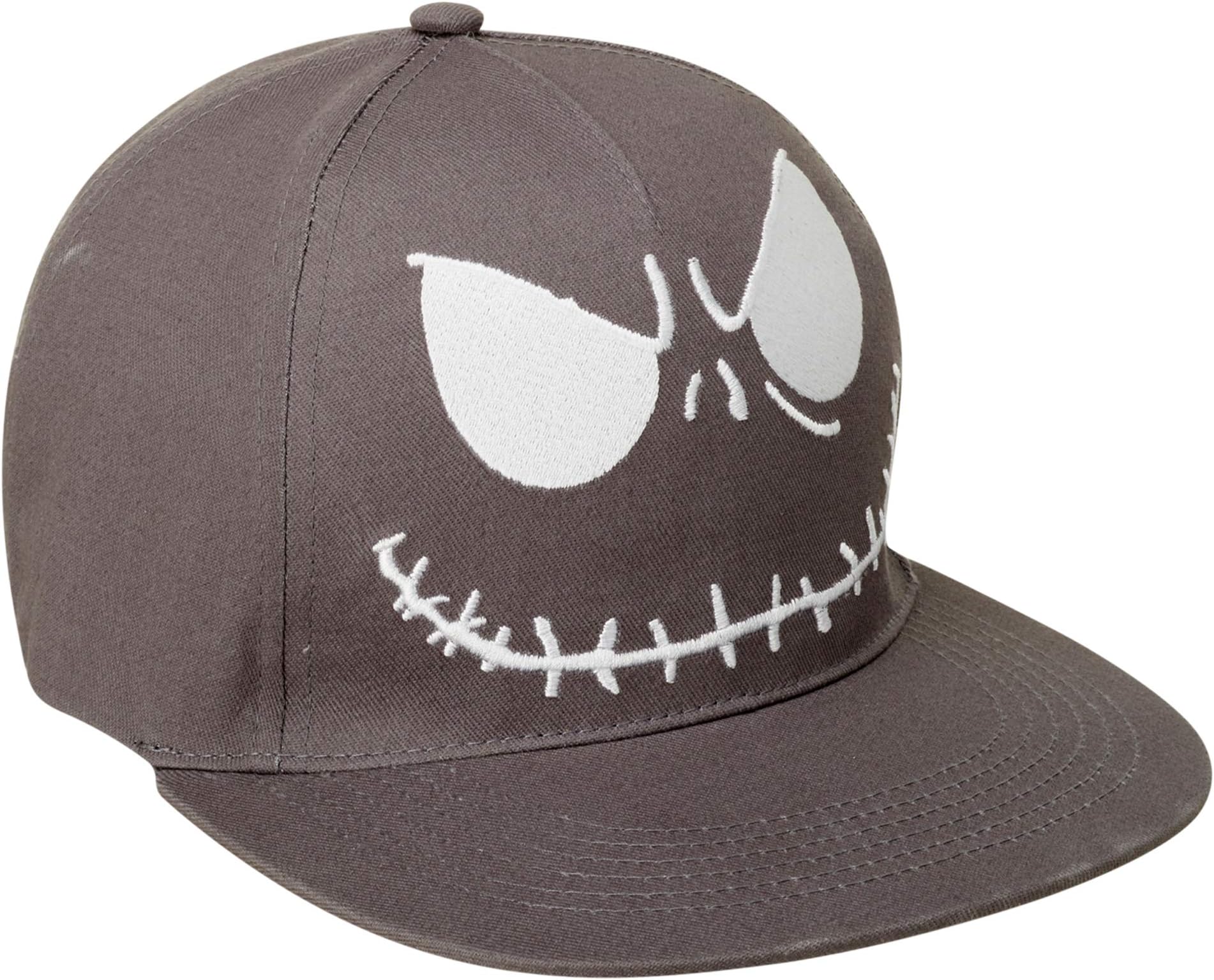 Disney Men's Disney The Nightmare Before Christmas Baseball Cap, Jack Skellington Snapback Hat for Men Hat