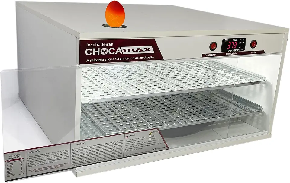 Chocadeira Automática 240 Ovos Porta De Correr 110Volts