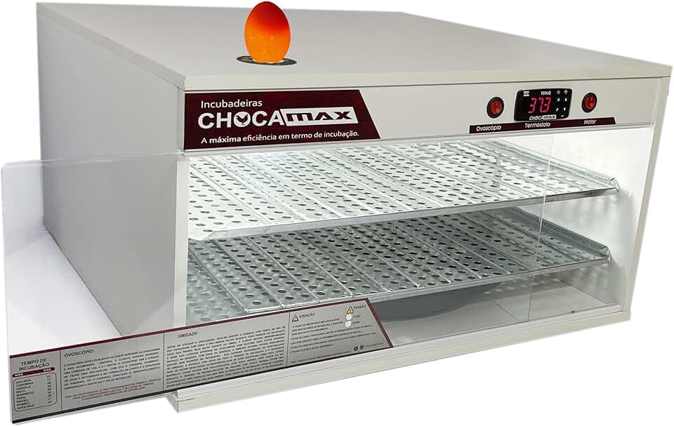 Chocadeira Automática 240 Ovos Porta De Correr 110Volts