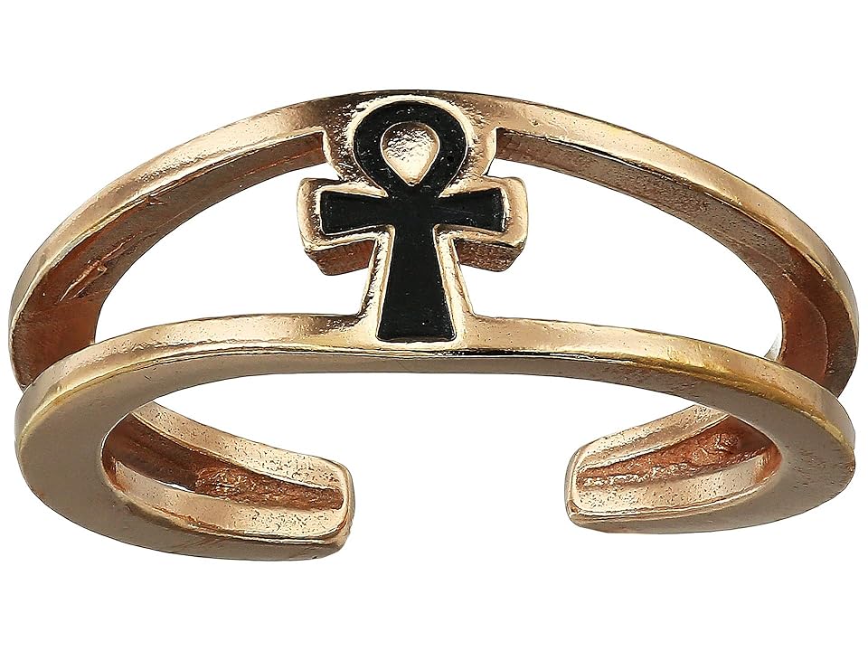 

Alex and Ani Ankh Pierced Ring (14KT Rose Gold Plated) Ring