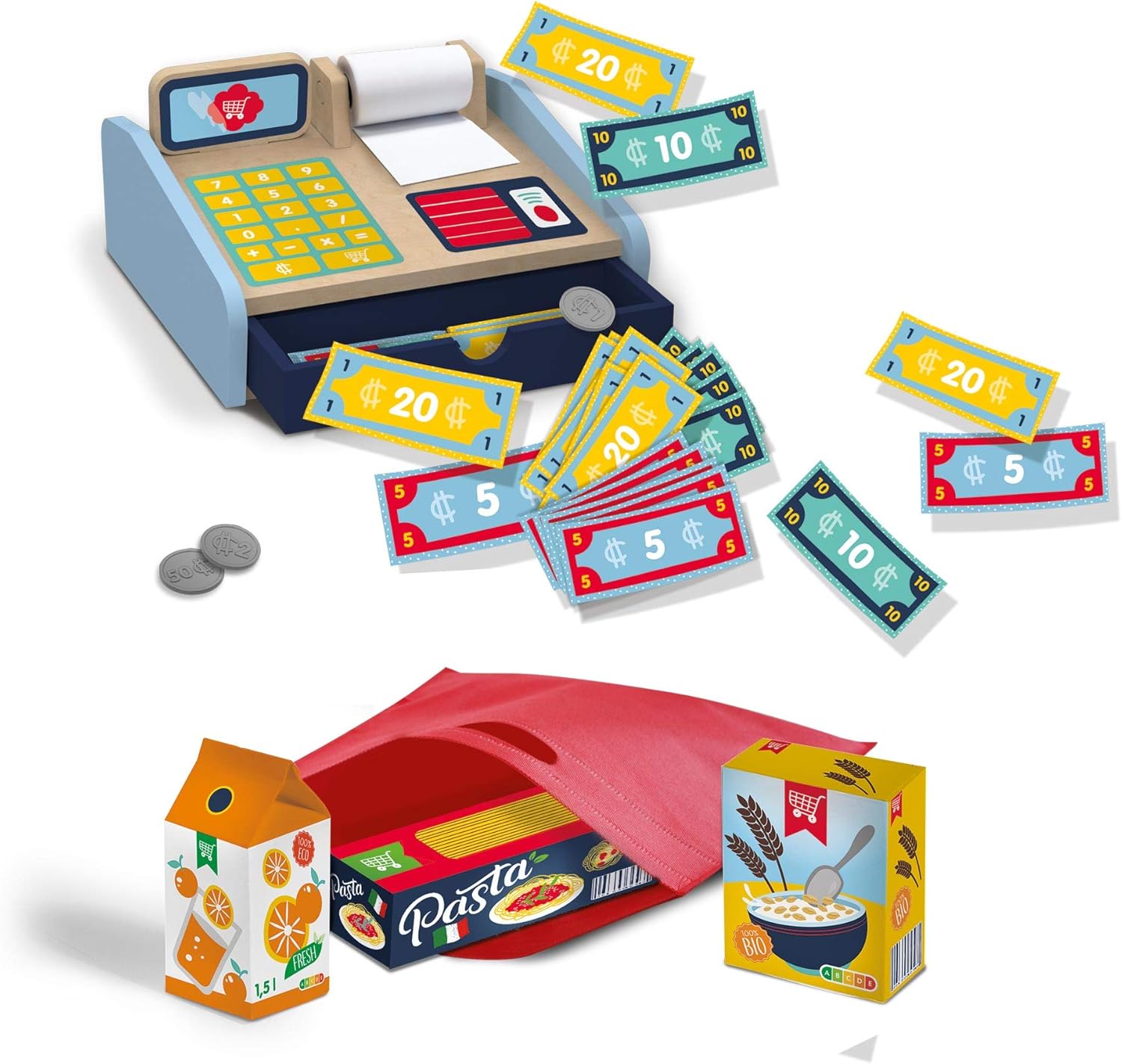 SES Creative Cash Register Play Set