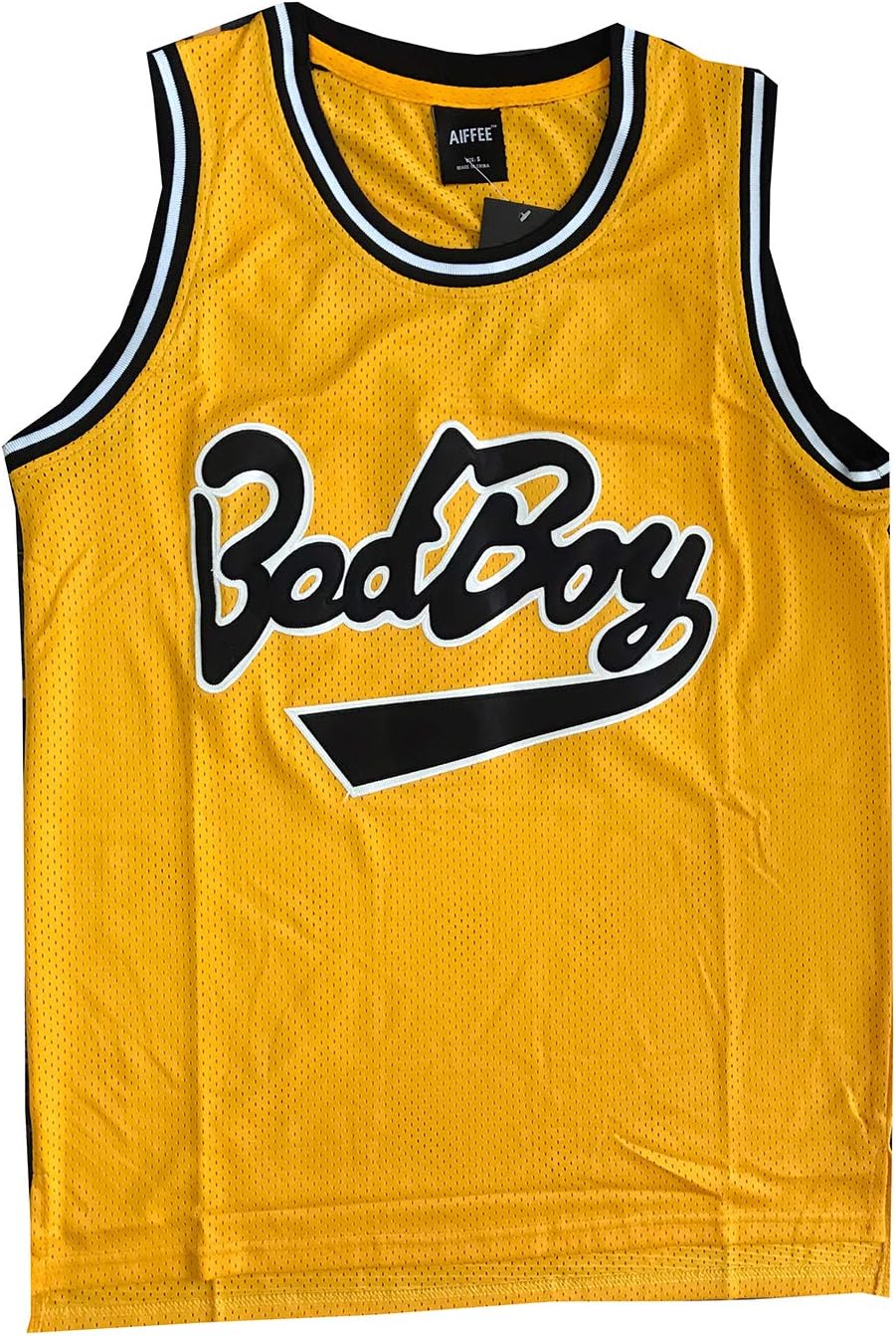 Men’s #72 Yellow Mesh Basketball Jersey, Stitched Letters and Numbers, Party Sportswear