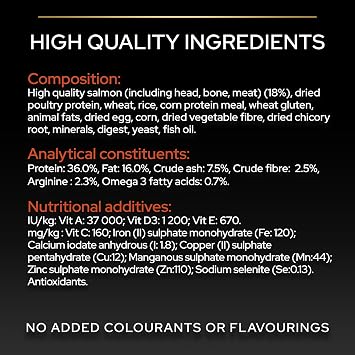 PRO PLAN Original Salmon Dry Cat Food 10 kg