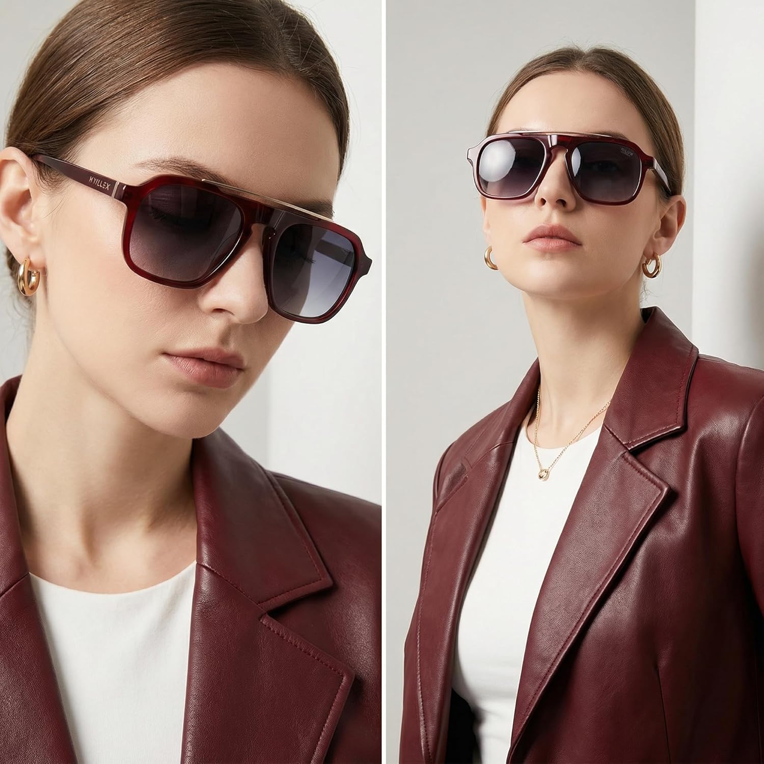 Classic Aviator Sunglasses for Men Women Polarized UV400 Protection Fashion Driving Shades