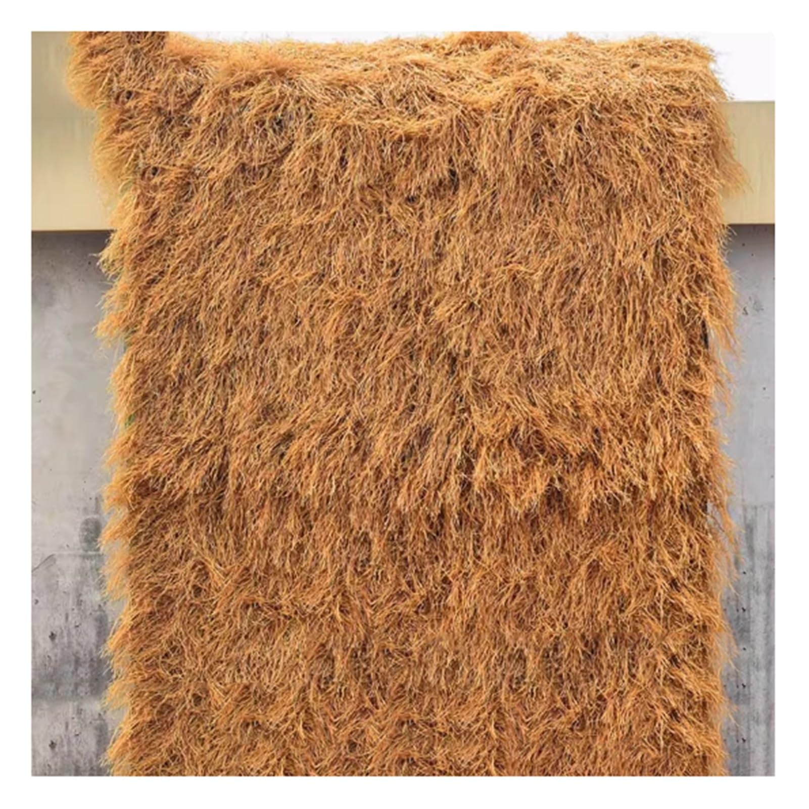YCOVSFP Tiki Bar/Palapa Synthetic Palm Thatch Roofing Roll – Waterproof & Fire-Retardant Customizable Sizes(1x20m(3.2x65.6ft))