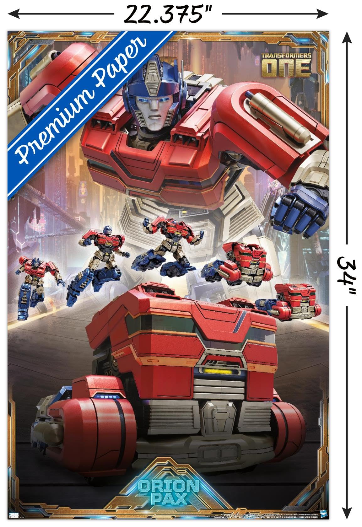 TRANSFORMERS ONE カード 22枚セット Hasbro Transformers: One - Orion Pax/Optimus Prime Wall Poster