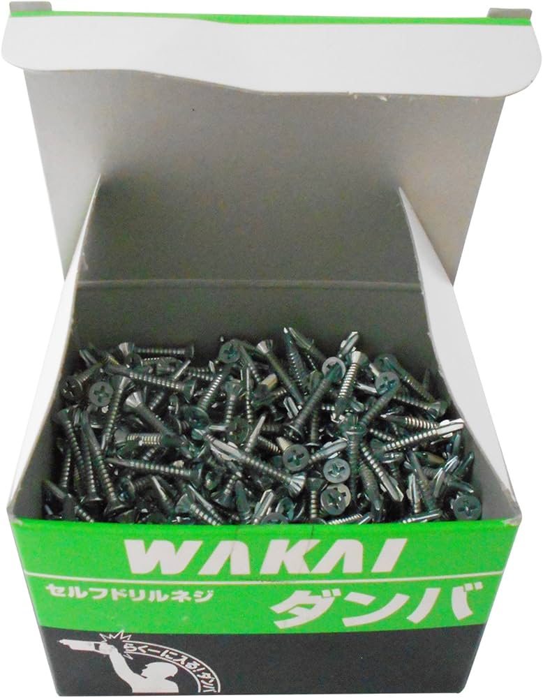Amazon | WAKAI セルフドリルネジ ダンバ リーマフレキ(全ねじ) 三価 Amazon | WAKAI セルフドリルネジ ダンバ リーマフレキ(全ねじ) 三価