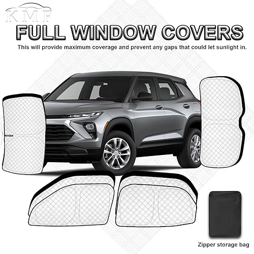 Miniatura 153 de KMF - Parasol de repuesto para parabrisas, cubierta para ventana lateral y trasera, cubierta protectora para visor, para campamento, bebé, bloqueo