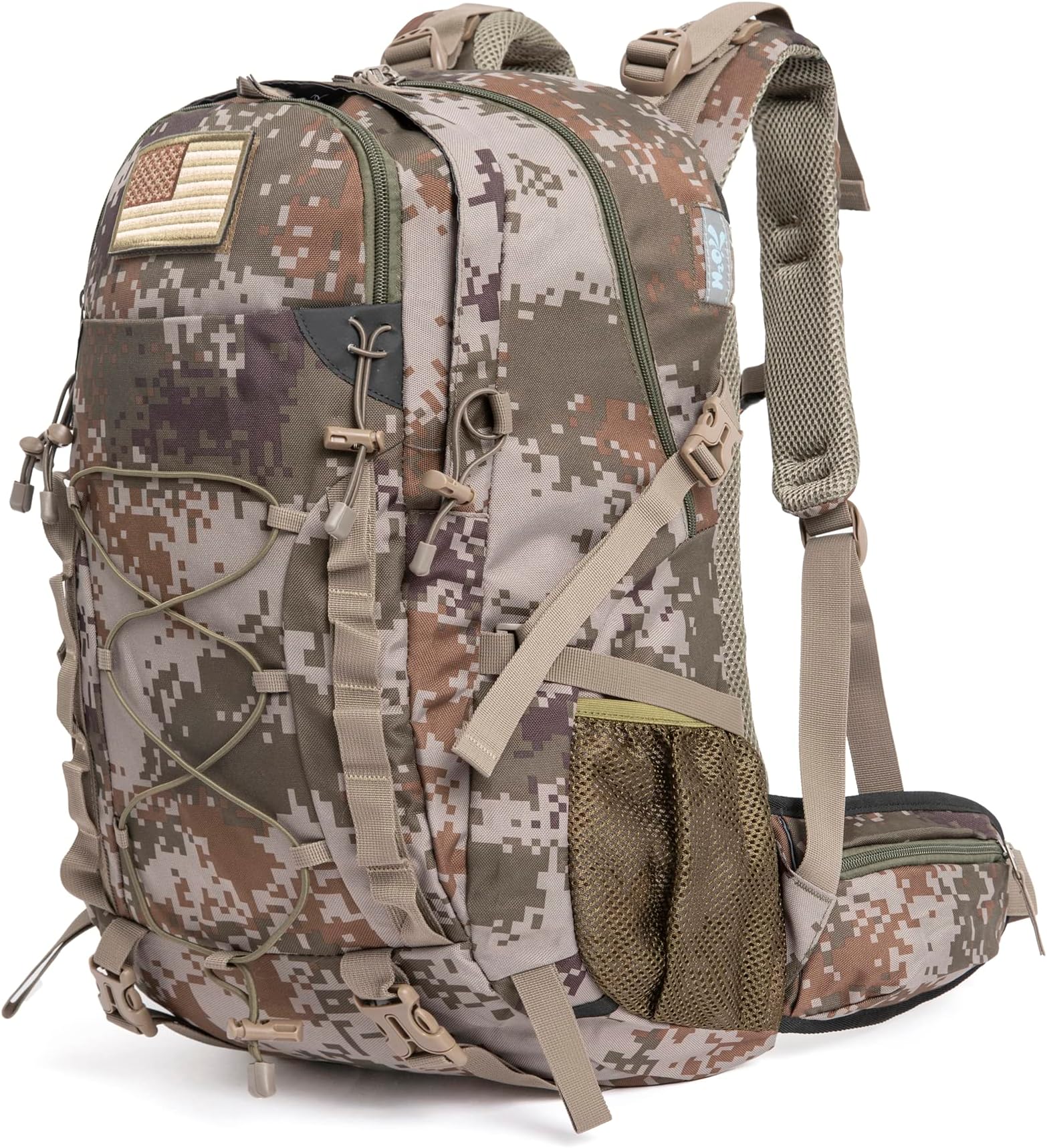 Waterproof Hiking Backpack for Men and Women, Lightweight Day Pack for Travel Camping