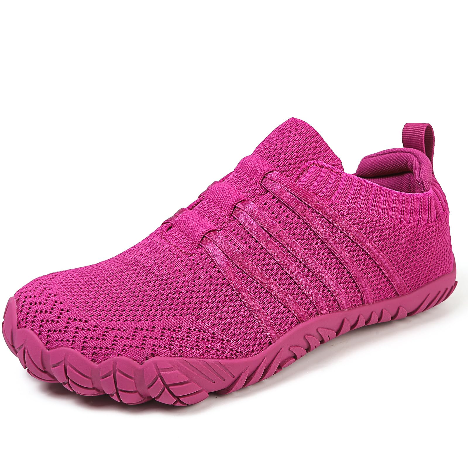 Barfußschuhe Damen Herren Breite Barfuss Schuhe Laufschuhe Zero-Drop Sohlen Zehenschuhe Traillaufschuhe Leichte Atmungsaktiv Fitnessschuhe Komfort rutschfest Straßenlaufschuhe Unisex 36-46EU