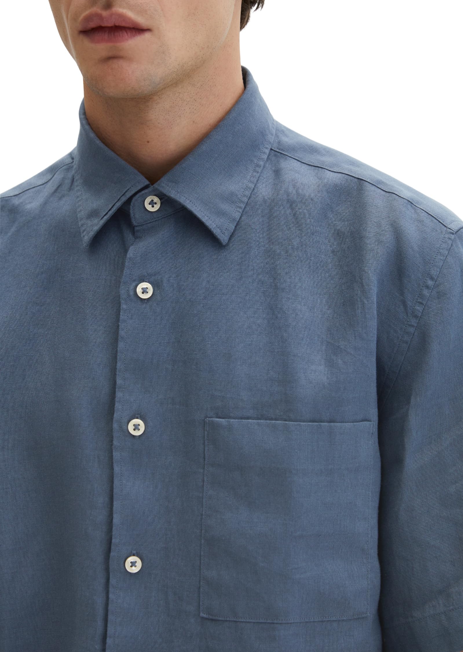Marc OߴPolo Uomo Camicia in lino a maniche lunghe regular fit