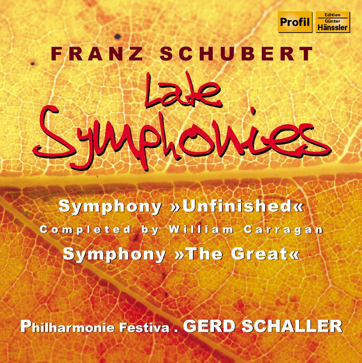 Schubert: Symphony In B Minor | Symphony In C Minor