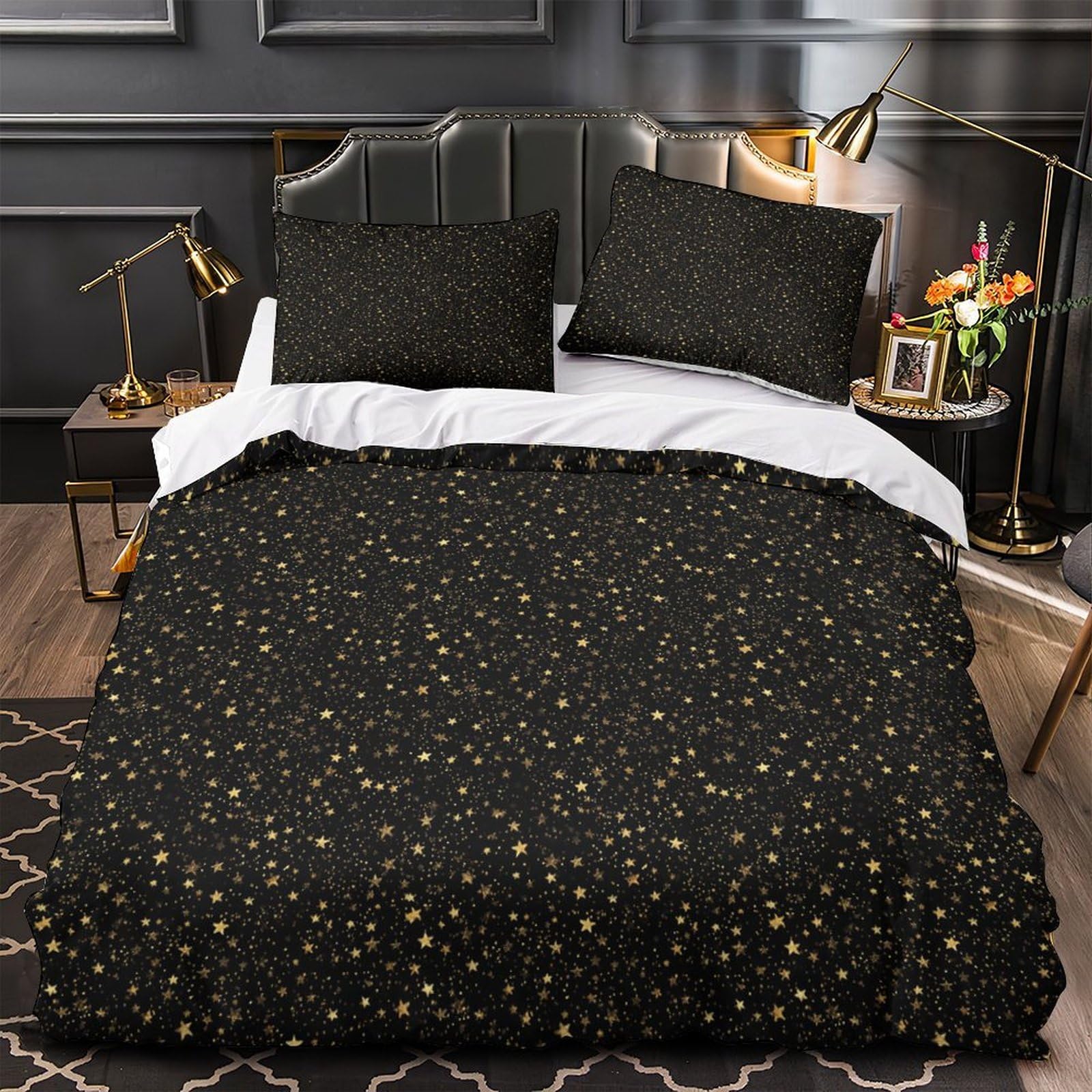 Housse de couette contre les allergies pour adulte lit single 140x200cm