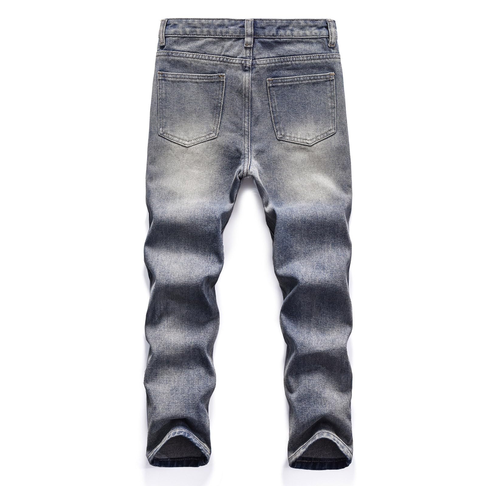 Jungen Skinny Fit Zerrissene Distressed Fashion Kinder Denim Jeans Hose